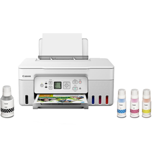 Canon® PIXMA™ G3270 MegaTank Wireless Inkjet All-In-One Color Printer, White